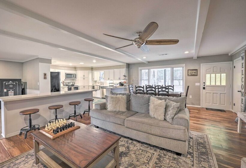 Deck & Views: Spacious Lake House Escape