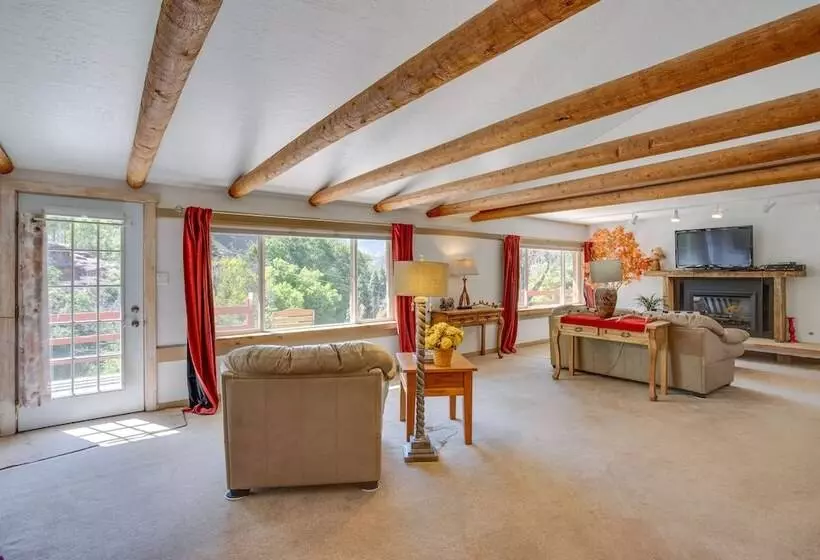 Beautiful Ouray Home W/ Patio   3 Mi To Downtown!