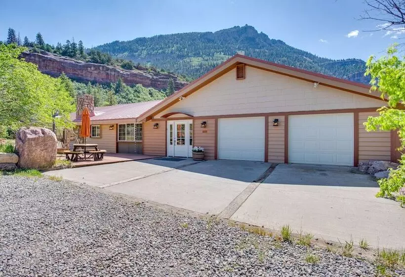 Beautiful Ouray Home W/ Patio   3 Mi To Downtown!