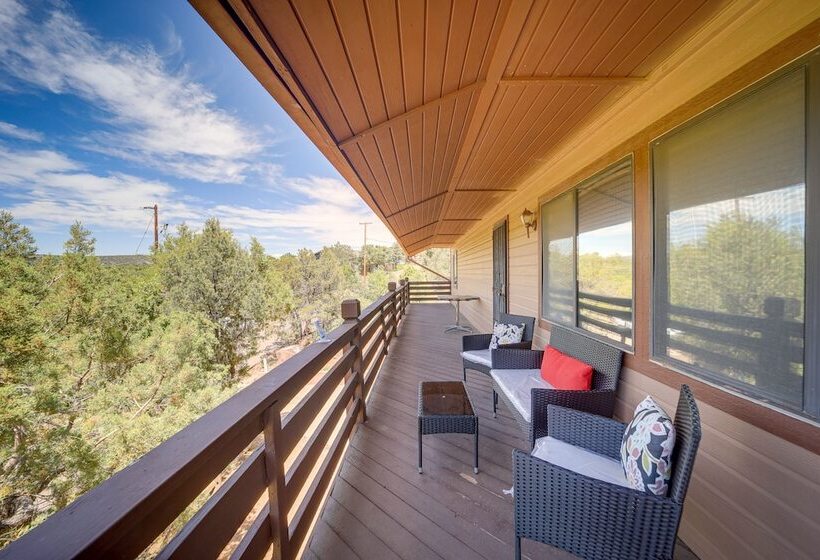 Payson Cabin W/ Deck Near Hiking, Fishing & More!