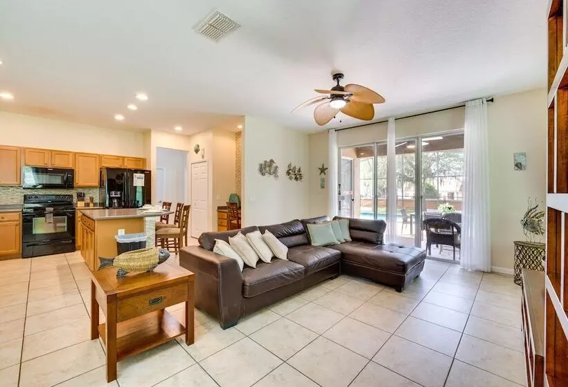 10 Mi To Disney: Home W/ Game Room & Lanai!