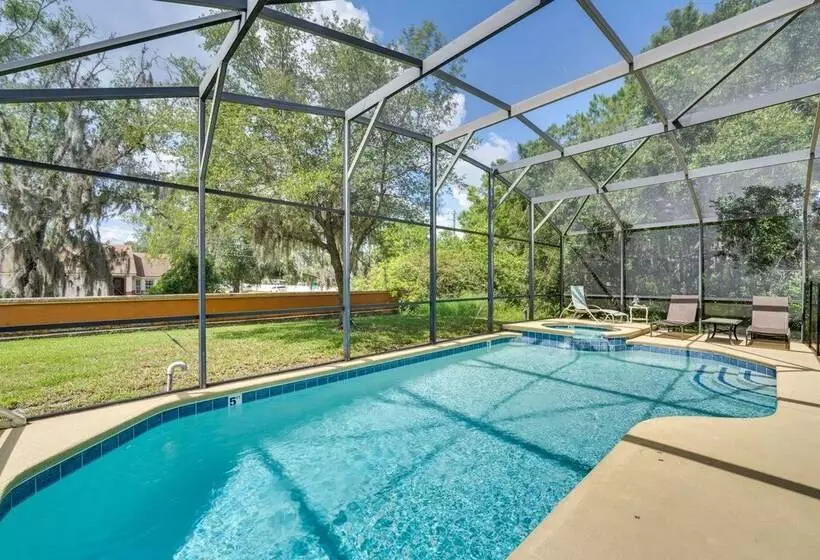 10 Mi To Disney: Home W/ Game Room & Lanai!