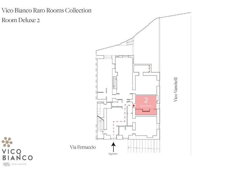 بنسيون Palazzo Vico Bianco Raro Villas Homes Collection