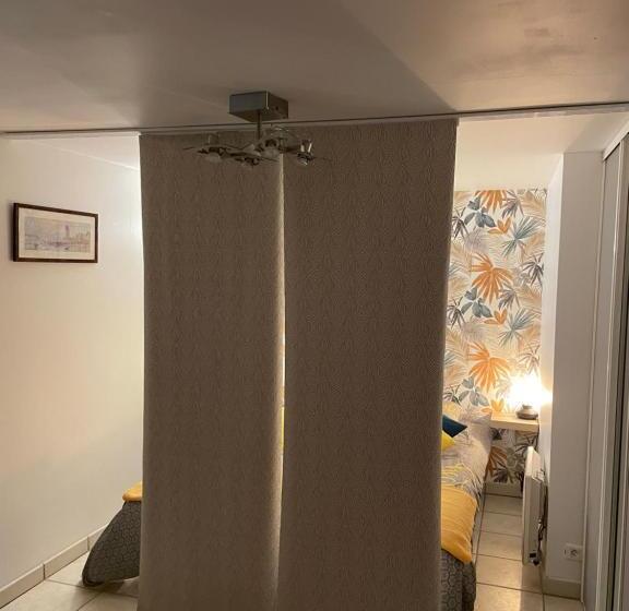 مبيت وإفطار Studio 3 Mn De La Plage Terrasse Vélos Proche De La Ville Fortifiée