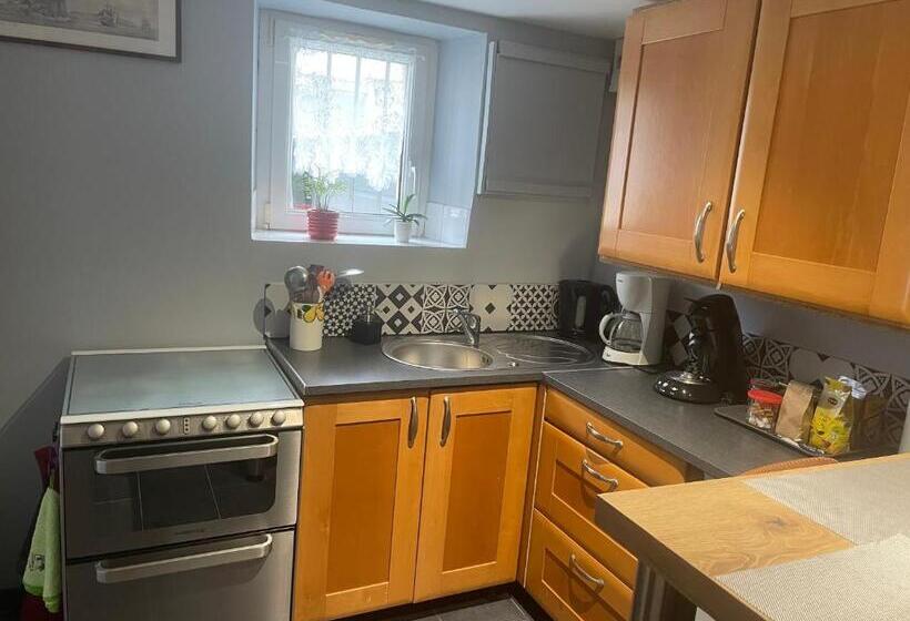 مبيت وإفطار Studio 3 Mn De La Plage Terrasse Vélos Proche De La Ville Fortifiée