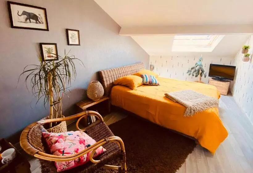 ベッドアンドブレックファースト Chambre Bohème Chez Rachel