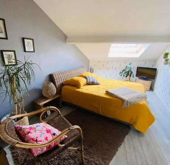 ベッドアンドブレックファースト Chambre Bohème Chez Rachel