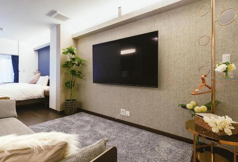 酒店 超级奢华 近秋叶原东京站kdoa奢华套房双卧带厨房 超豪华戴森&pola顶级配置 4分钟到东京站 3分钟到地铁 最大6人