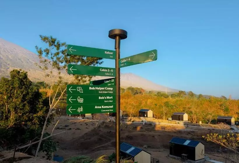 リゾートホテル Bobocabin Gunung Rinjani, Lombok