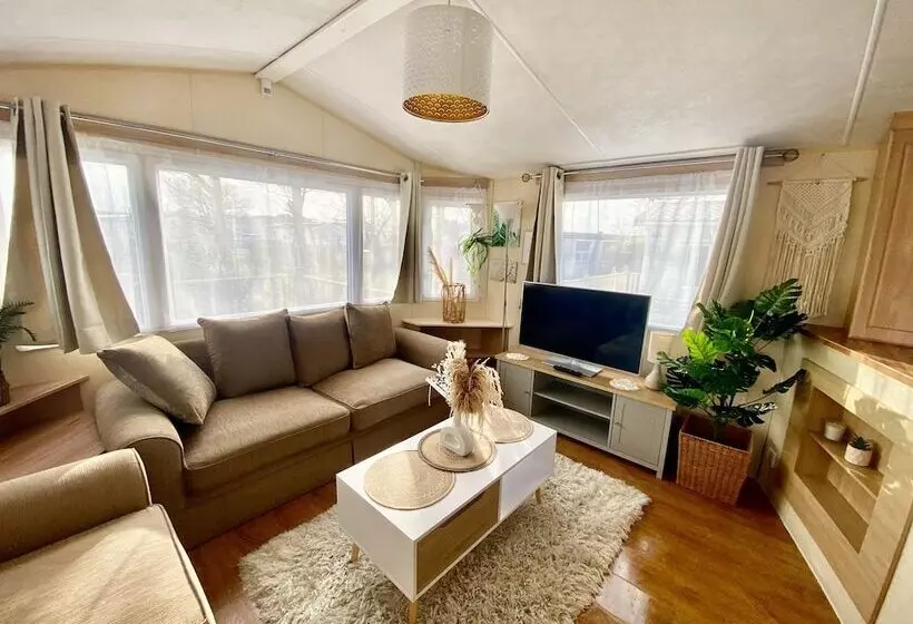 ホテル Beautiful 3 Bed Static Caravan In Padstow