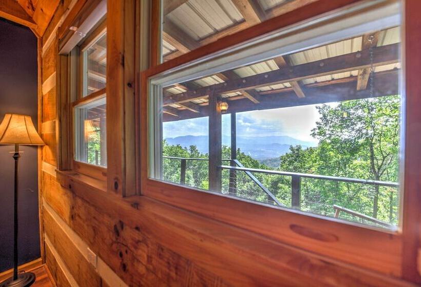 Mountain View Cabin W/ Hot Tub: 27 Mi To Asheville