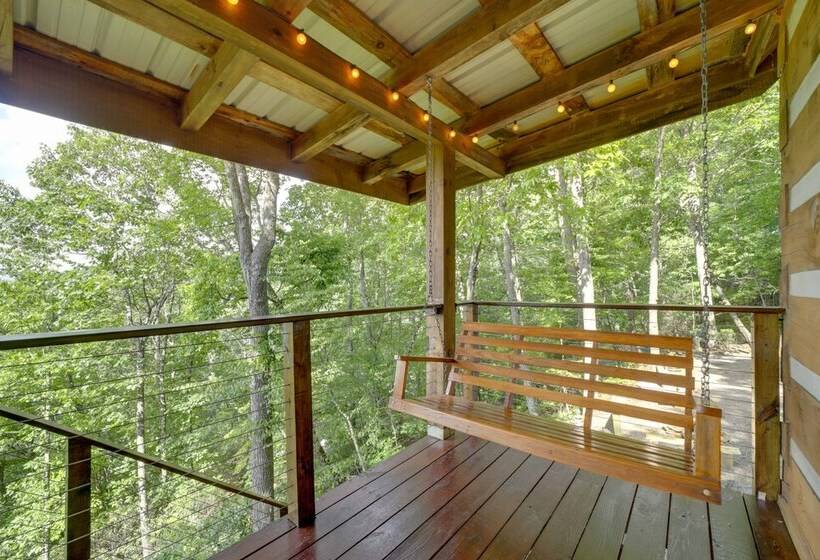 Mountain View Cabin W/ Hot Tub: 27 Mi To Asheville