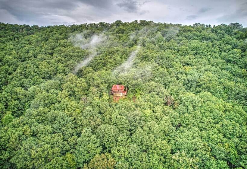 Mountain View Cabin W/ Hot Tub: 27 Mi To Asheville