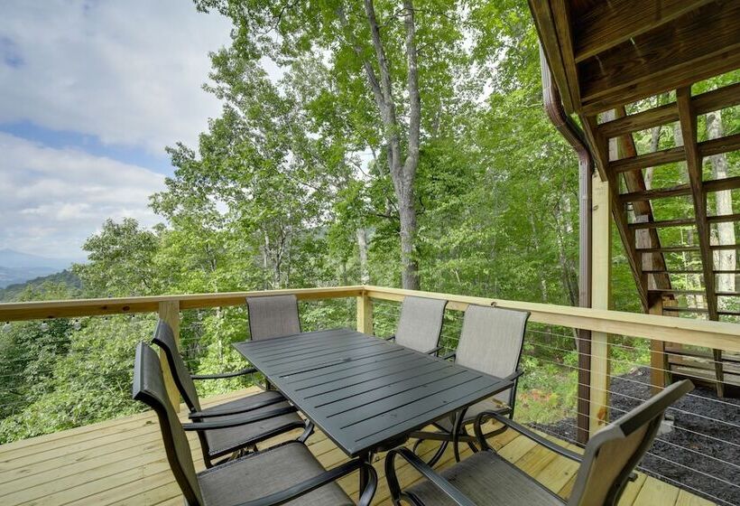 Mountain View Cabin W/ Hot Tub: 27 Mi To Asheville