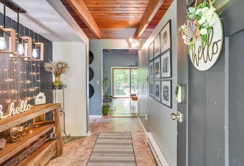 Alpine House  Modern Delevan Cabin On 2 Acres