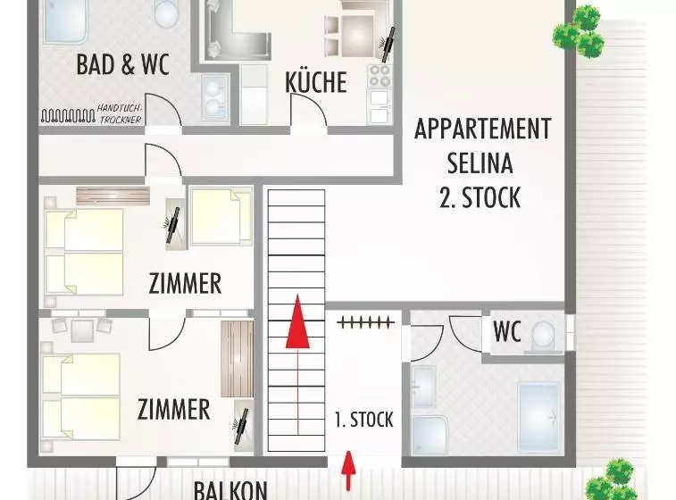 هتل Appartements Spitaler