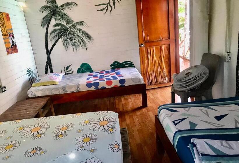 הוסטל Alojamiento Playa Blanca Barú. Inhousecaribe