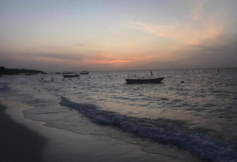 הוסטל Alojamiento Playa Blanca Barú. Inhousecaribe