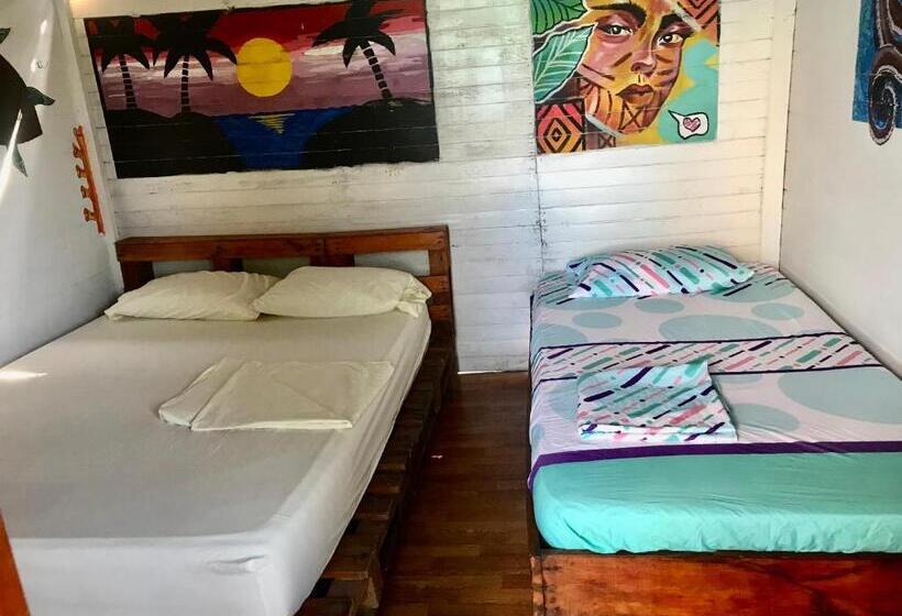 הוסטל Alojamiento Playa Blanca Barú. Inhousecaribe