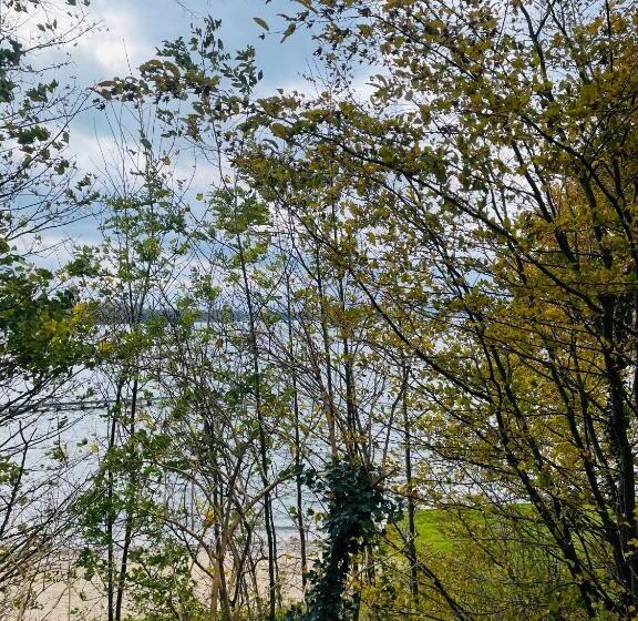 فندق صغير Restaurant Seeblick Direkt Am Schweriner See
