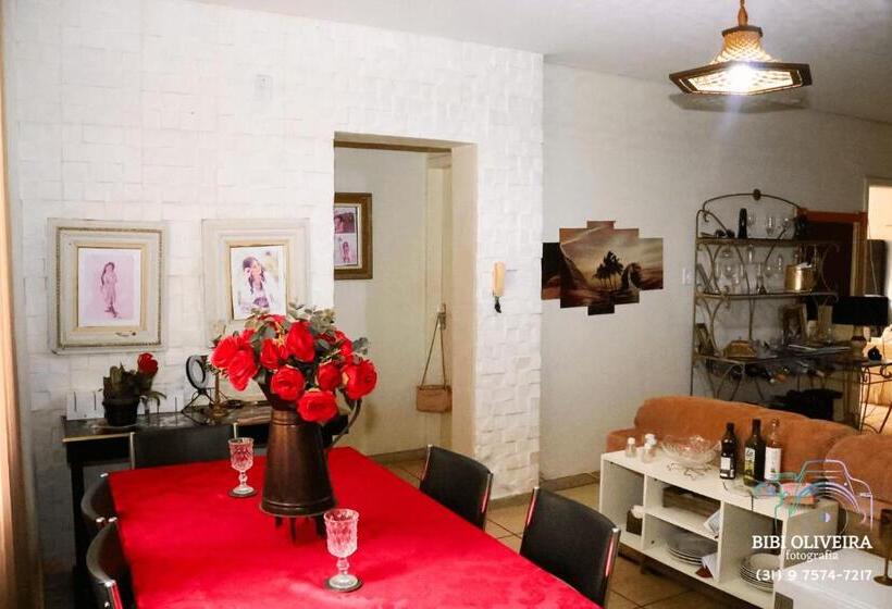 Pensione Quarto Duplo Em Casa Com Piscina Em Belo Horizonte