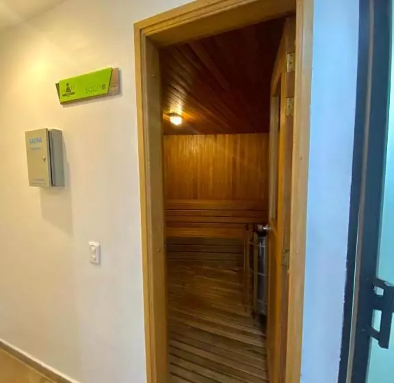 Hotelli Suite Con Vista Montaña Cercanía Al Aeropuerto