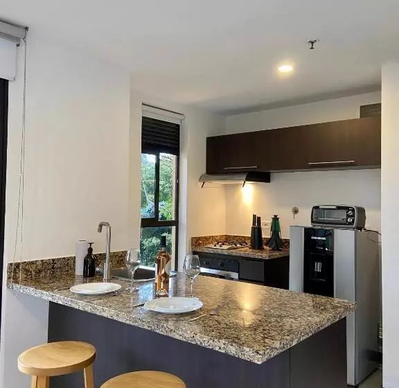 Hotelli Suite Con Vista Montaña Cercanía Al Aeropuerto