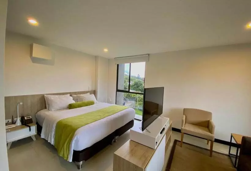 Hotelli Suite Con Vista Montaña Cercanía Al Aeropuerto