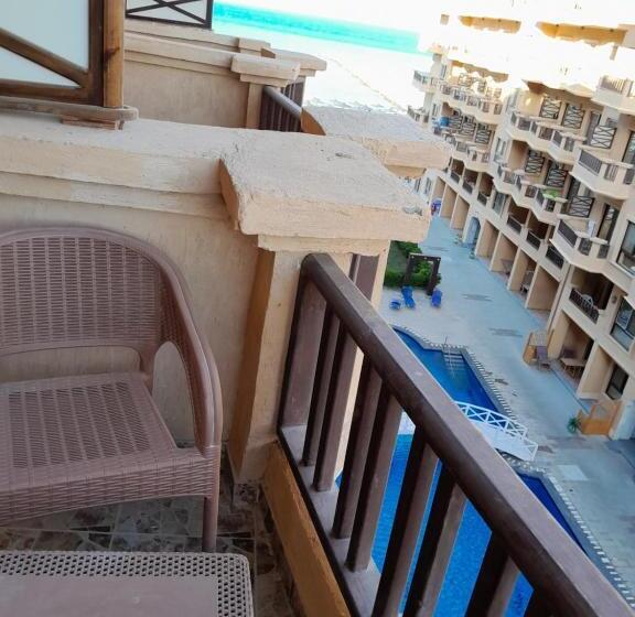 Turtles Beach Resort Hourghada Studio View Sea View Pool Private Beach Pools Balcony Security Cafe A