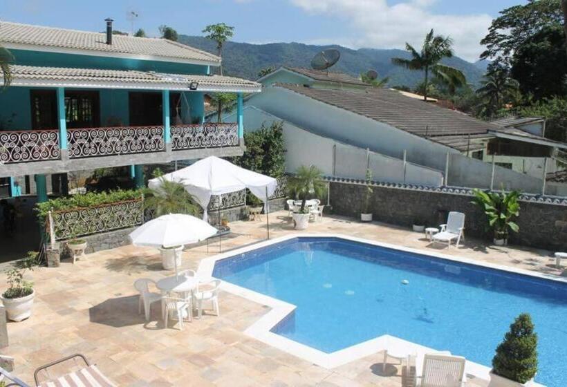 Hostel Quartos Pousada Blue House Praia Ubatuba