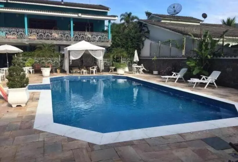 ユースホステル Quartos Pousada Blue House Praia Ubatuba