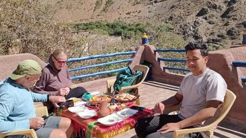 Aamiaismajoitus (B&B) Gite Akswal Amssakrou