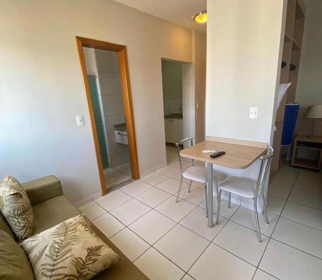 בית מלון כפרי Flat Caldas Novas Golden Dolphin Express