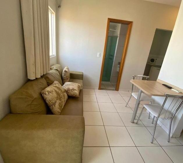 בית מלון כפרי Flat Caldas Novas Golden Dolphin Express