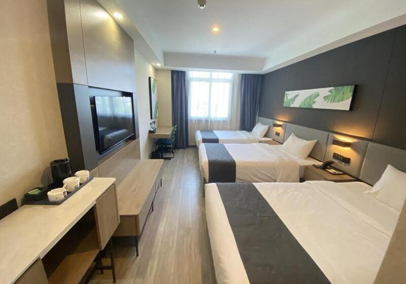 ホテル Thank Inn Plus Taian Dongping Xishan Road