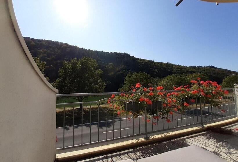 פנסיון Haus Moselliebe Charmantes Fruehstuecks Zimmer Mit Balkon Und Blick Auf Die Mosel Raucherfreihaus