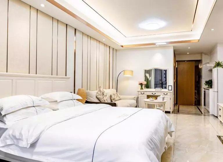 Shengang Executive Apartment   Baoan International Airport Bihaiwan Subway Station
