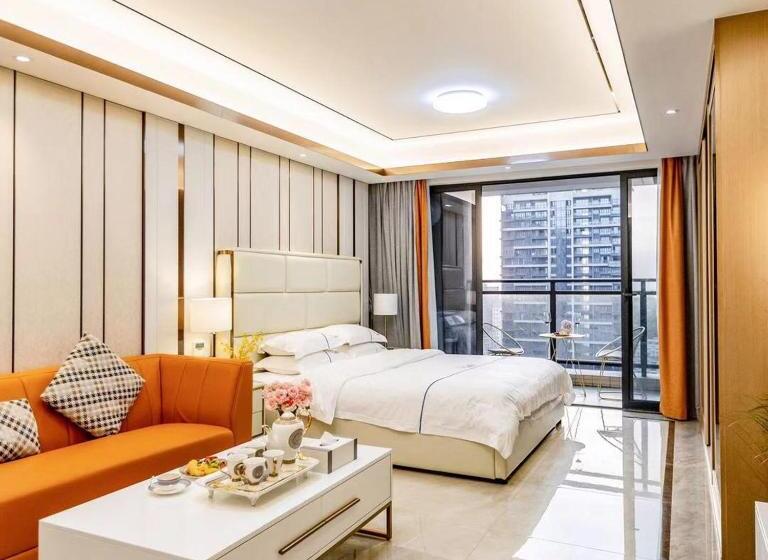 Shengang Executive Apartment   Baoan International Airport Bihaiwan Subway Station