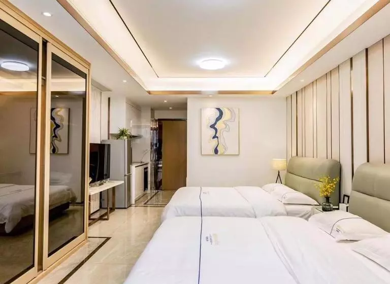 Shengang Executive Apartment   Baoan International Airport Bihaiwan Subway Station