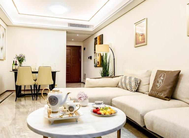 Shengang Executive Apartment   Baoan International Airport Bihaiwan Subway Station