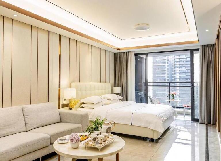 Shengang Executive Apartment   Baoan International Airport Bihaiwan Subway Station