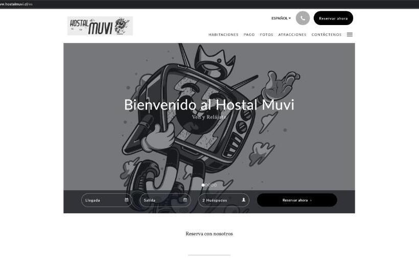 تختخواب و صبحانه Hostal Muvi