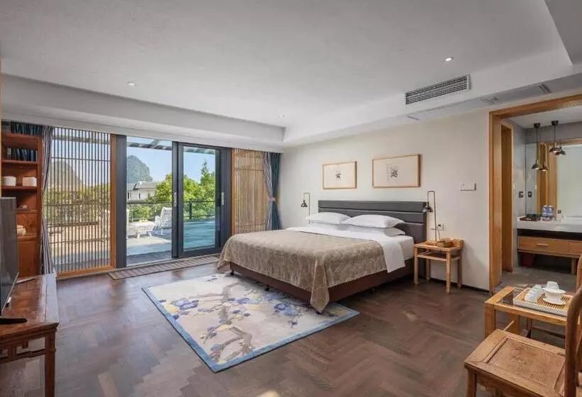 Hotelli Guilin Heshe Lakeside Resort