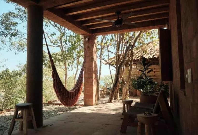 ペンション El Triángulo Mazunte Villa 6 Rooms