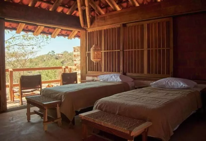 ペンション El Triángulo Mazunte Villa 6 Rooms