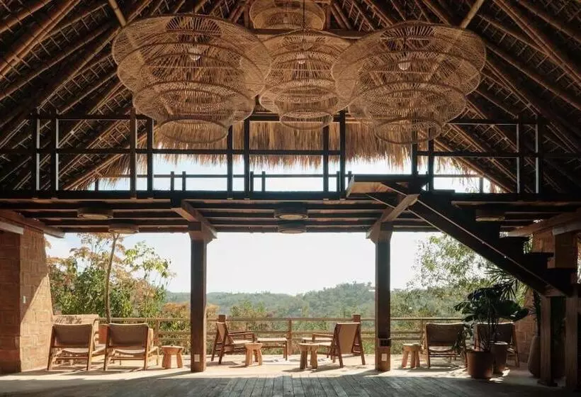 ペンション El Triángulo Mazunte Villa 6 Rooms