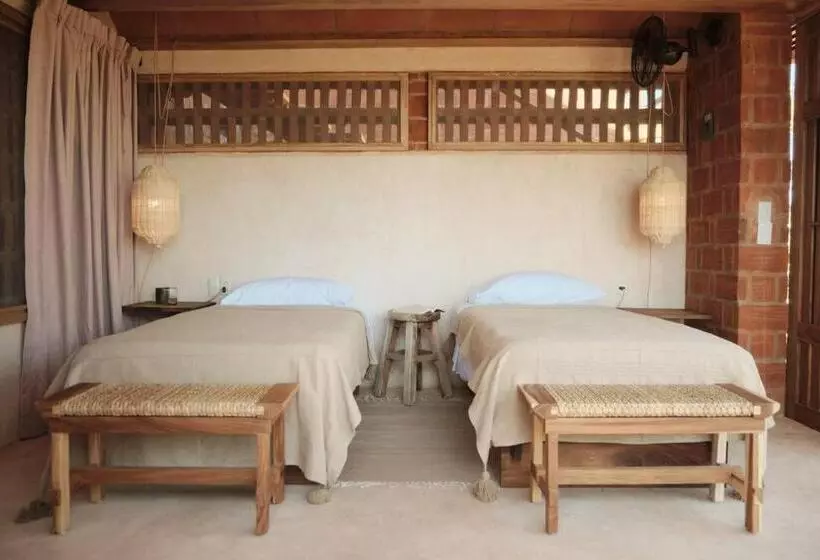 ペンション El Triángulo Mazunte Villa 6 Rooms