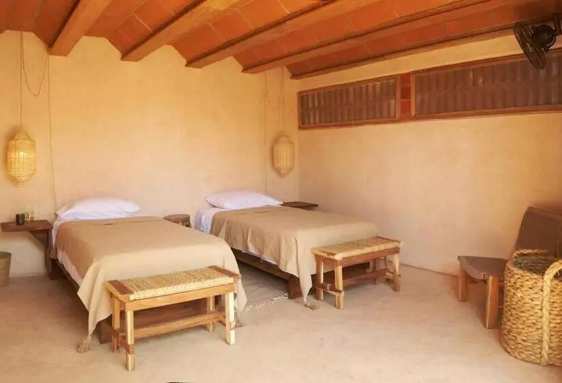 ペンション El Triángulo Mazunte Villa 6 Rooms