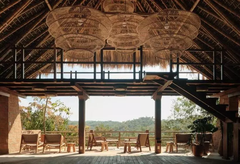 ペンション El Triángulo Mazunte Villa 6 Rooms