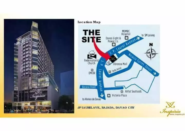 Tinch@inspiria Cozy Centrally Located Studio Unit With Balcony In The Heart Of Davao City. Beside Ab